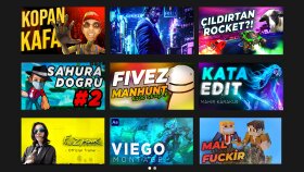 Youtube Thumbnail Tasarımlarım!