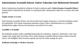 KahveZamanı Aromatik Deluxe
