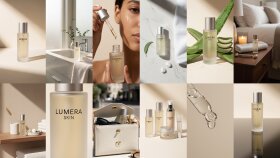 LUMERA Skin — Premium AI Skincare Visual Concept
