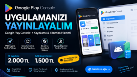 mobil oyun veya uygulamanızı yayınlayabilirim