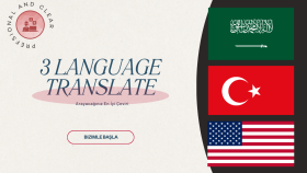 Türkçe Arapça İngilizce profesyonel çeviri yaparım