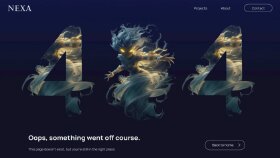 Yaratıcı ve Modern 404 Hata Sayfası Web ve Mobil UI Tasarımı