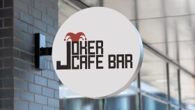 Joker Cafe Bar Logo Tasarımı