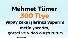 yapay zeka ile görsellerinizi ve videolarınızı tasarlarım