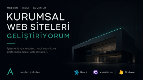 mobil uyumlu kurumsal işletme web sitesi geliştiriyorum