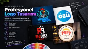 markanıza özel profesyonel logo tasarımı yapıyorum