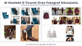 AI Destekli E-Ticaret Ürün Fotoğraf Dönüşümü