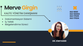 kalite yönetim süreçlerinizde size danışmanlık yapabilirim