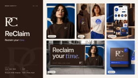 ReClaim | Giyim Markası Monogram & Kimlik Tasarımı