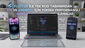 iOS ve Android için Flutter Mobil Uygulama Çözümleri