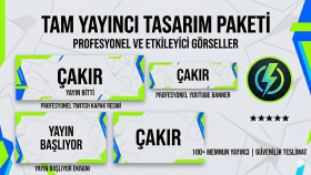 yayıncılar için tasarım yaparım