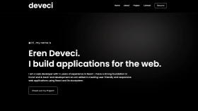 Kişisel Web Sitem