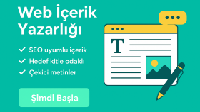 siteniz için özgün ve SEO uyumlu metinler hazırlıyorum