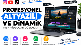 profesyonel altyazılı ve dinamik kısa videolar düzenlerim