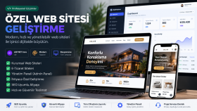 yönetim panelli kurumsal web sitenizi kurarım