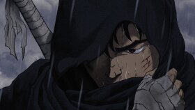 Guts Walking in The Rain - Dijital Çizim