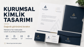 markanıza özel profesyonel kurumsal kimlik tasarlarım
