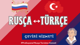 hızlı ve kaliteli Türkçe-Rusça çeviri yapabilirim