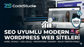 seo uyumlu modern wordpress web siteleri kuruyorum