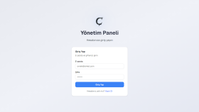 Güvenli ve Mobil Uyumlu Gelişmiş CRM Yönetim Paneli