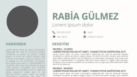 ATS UYUMLU CV