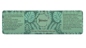 Kolonya - Konsept Ambalaj - Etiket Tasarımı
