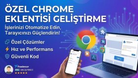 işinizi kolaylaştıracak Chrome eklentisi yapabilirim