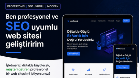 profesyonel web sitesi seo uyumlu web sitesi geliştiririm