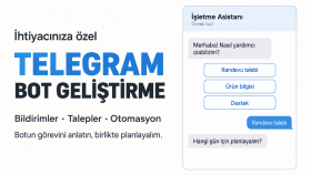 ihtiyacınıza özel Telegram botu hazırlayabilirim