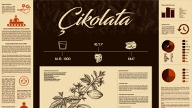 Çikolata İnfografik