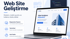 modern ve mobil uyumlu web siteleri hazırlıyorum