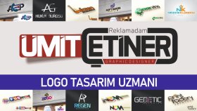 sade ve şık logo tasarımı yaparım