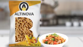 Altınova Makarnaları Ambalaj Tasarımı