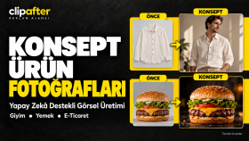 ürün fotoğraflarınızı AI ile konsept görsellere dönüştürürüm