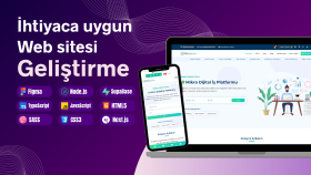 size özel web sitesi ve web uygulamaları geliştiririm