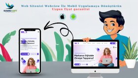 web sitenizi flutter webview ile mobil uygulama yapabilirim