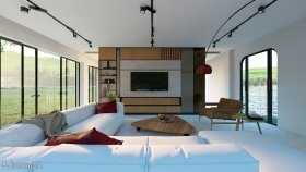 Salon İç Mekan Render