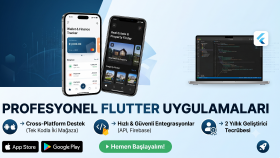 iOS ve Android için Flutter uygulaması geliştiririm