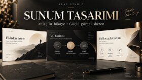 markanıza özel profesyonel PowerPoint sunumu tasarlarım