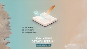 istediğiniz konu hakkında SEO web sitesi içeriği yazabilirim