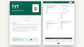 TYT Matematik Deneme Sınavı Dizgisi (Örnek Çalışma)