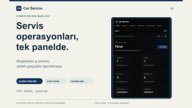 Car Service — Otomotiv Servis Yönetimi ve ERP