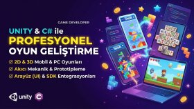 4 yıllık tecrübemle 3D mobil/bilgisayar oyunu geliştiriyorum