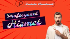 sizin youtube videolarınız için thumbnail hazırlayabilirim