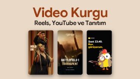 reels, youtube ve tanıtım videolarınızın kurgusunu yaparım