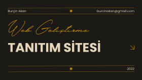 Tanıtım Sitesi