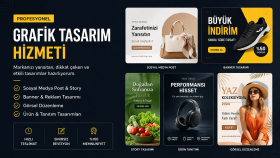 sosyal medya görselleri ve banner tasarımı yaparım