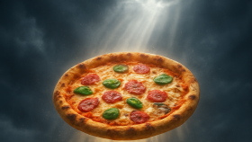 Dünya Dışı Lezzet! - Pizza Sosyal Medya Tasarımı