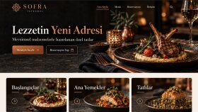 Sofra İstanbul Restoran Web Sitesi