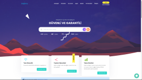 Oqtima Bilişim web sitesi